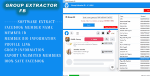 Facebook Group Scraper